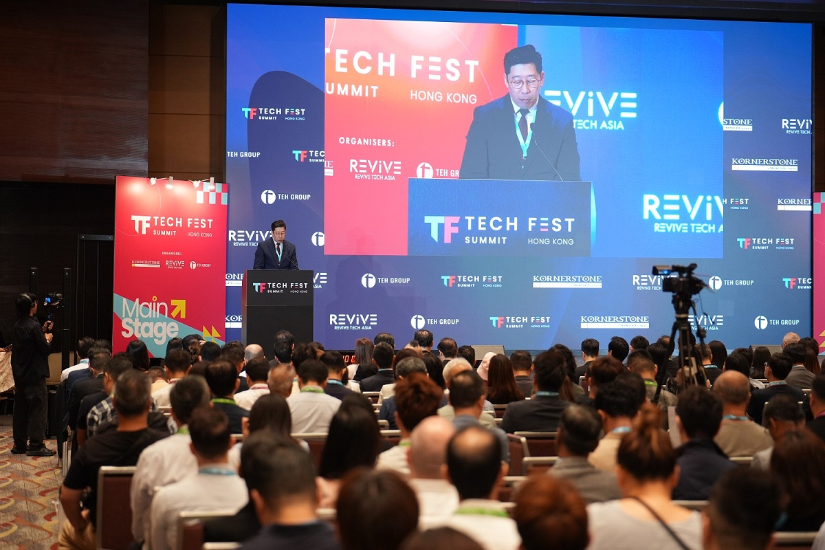 The Acting Commissioner for Digital Policy, Mr Daniel Cheung, delivered speech at the “Tech Fest Summit Hong Kong”.