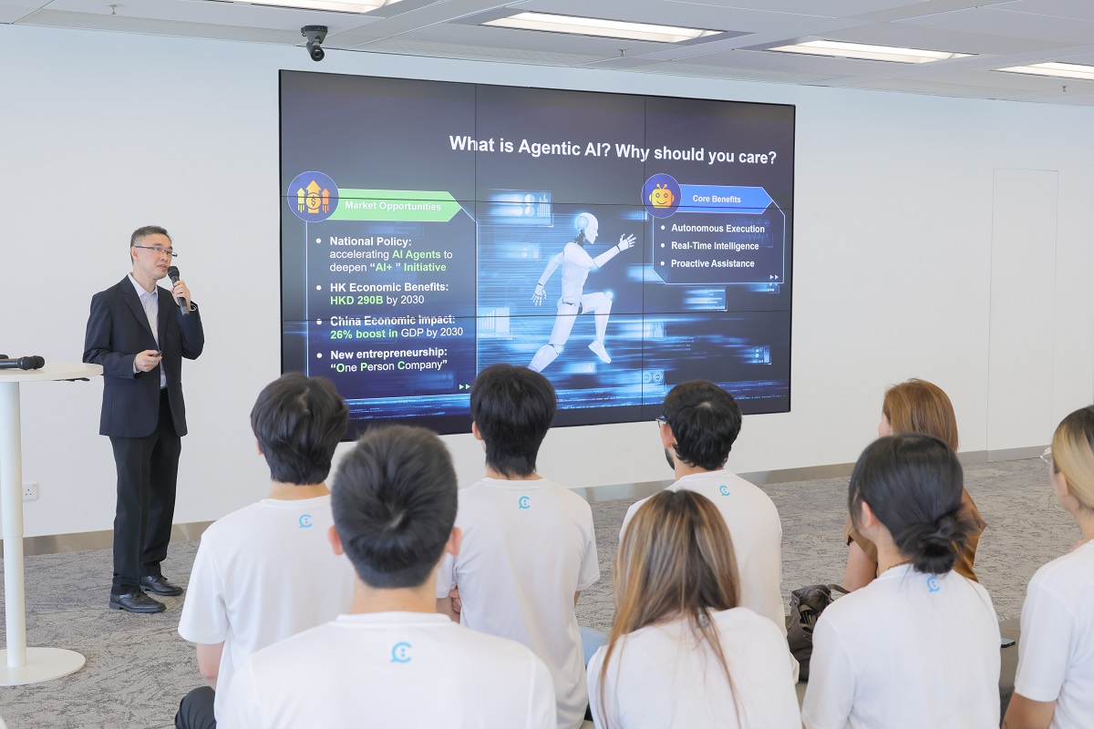 The Assistant Commissioner (Data Applications), Mr Brian Sun, delivered a presentation at the “YDC Youth Ambassadors Programme 2026”.