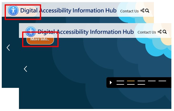 Button have fully or partially overlaps with header.