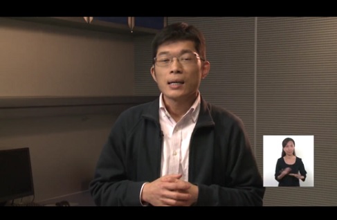 Illustration on Web Accessibility Success Criteria 1.2.2 - Captions (Prerecorded) - Before Rectification