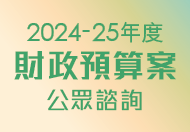 2024-25 年度財政預算案公眾諮詢
