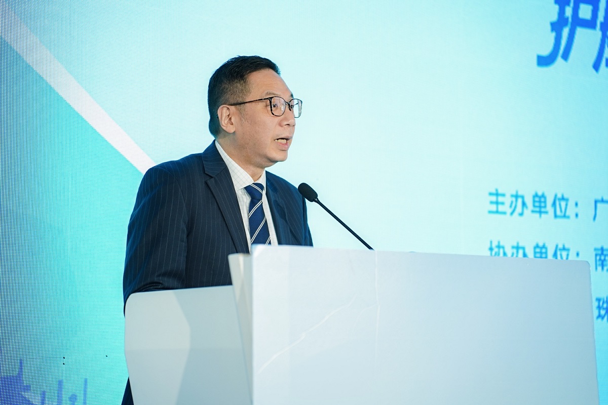 總系統經理(項目管理及網絡安全)陳世昌先生出席「粵港澳個人信息保護交流會」並於交流會上致辭。